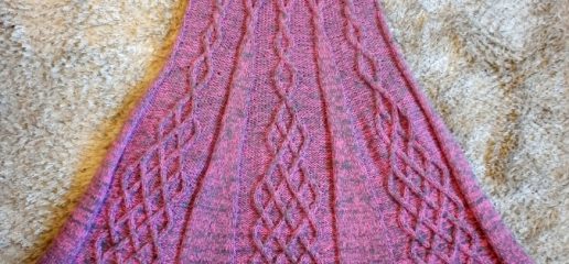 Knit Eiffel Tower Skirt