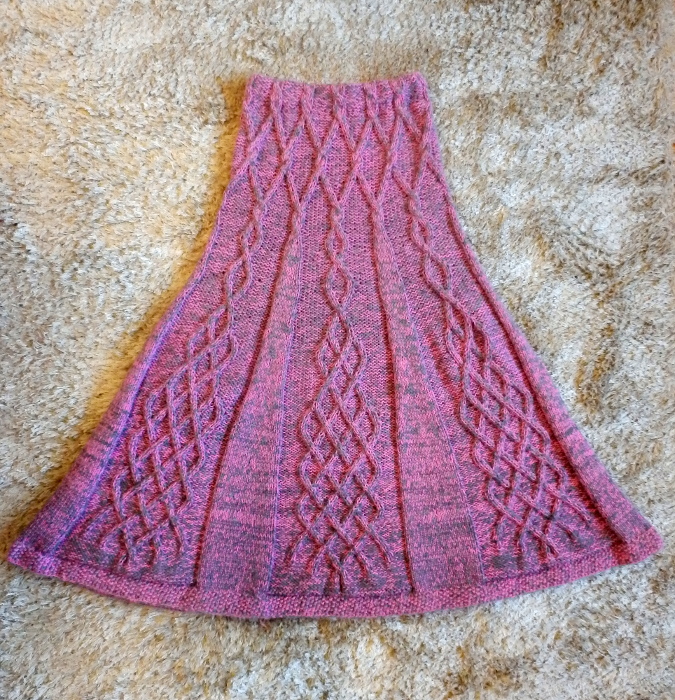 The Eiffel Tower Knit Skirt
