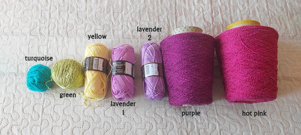 yarn for geometra cardigan