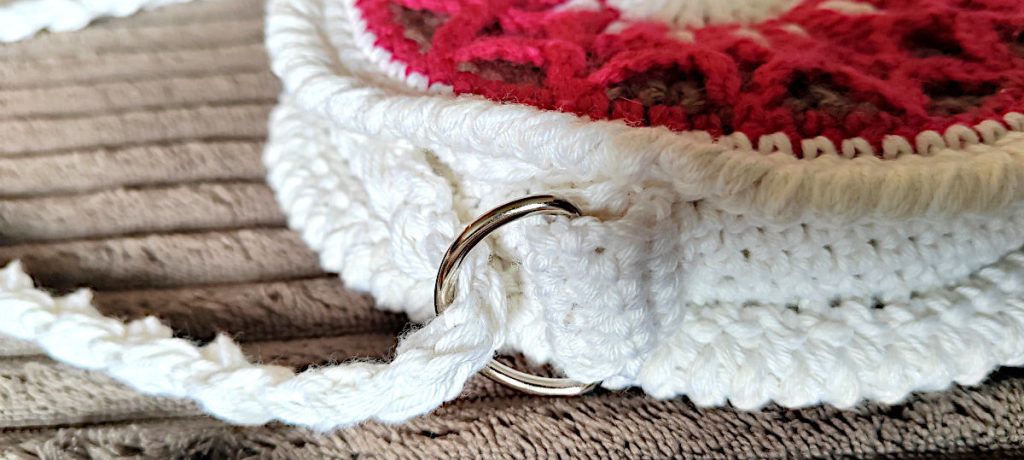 Moonchild crochet stained glass Bag