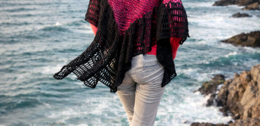 Pletena i heklana marama Lorena