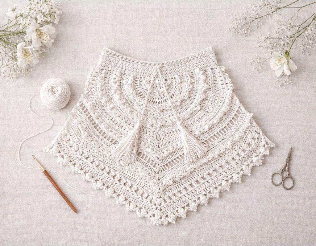 crochet alba skirt