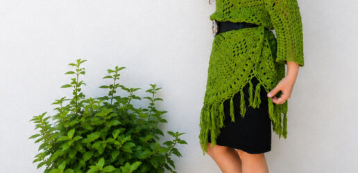 Duchess Shawl With Sleeves