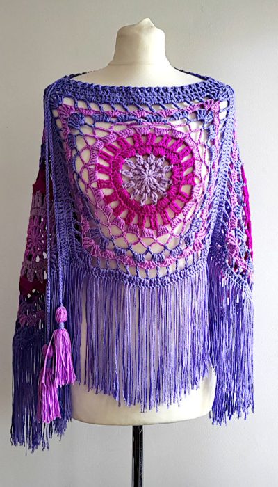 crochet mexicana marina poncho