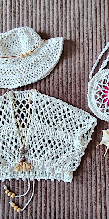 moonchild stained glass crochet bag
