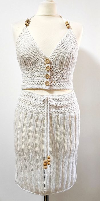 knit crochet moonchild beach skirt