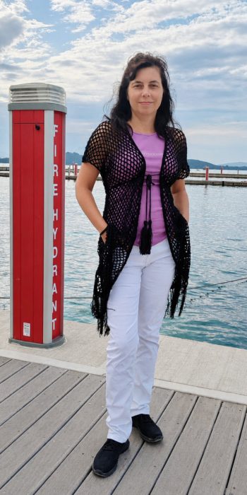 letnji heklani ogrtač Moonchild crochet summer wrap