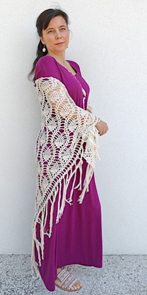 Pineapple Shawl