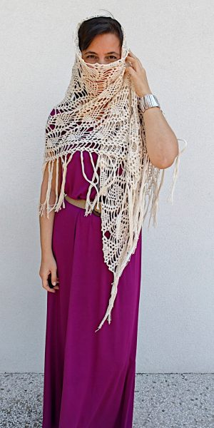 Pineapple Shawl